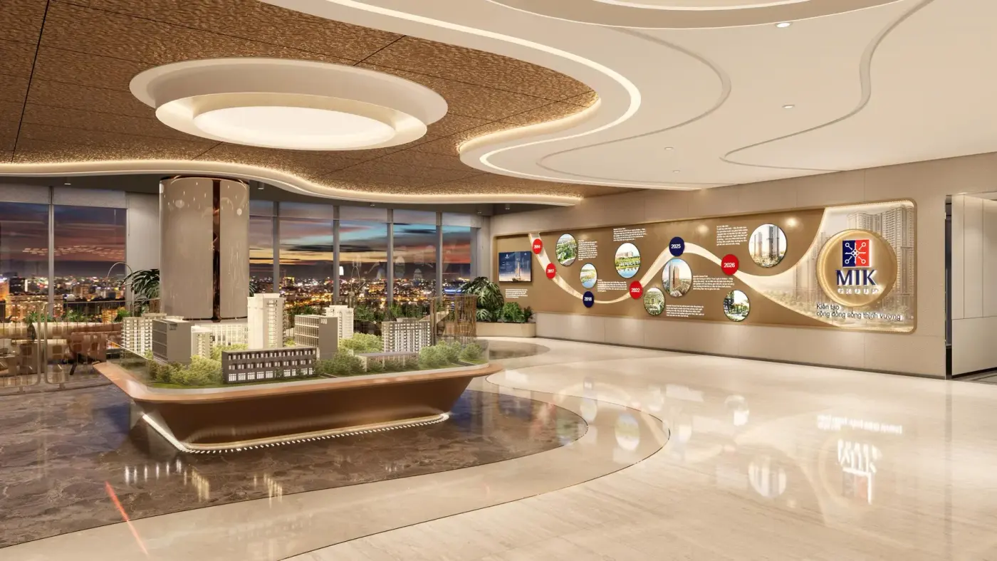 Phối cảnh MIK Sales Gallery