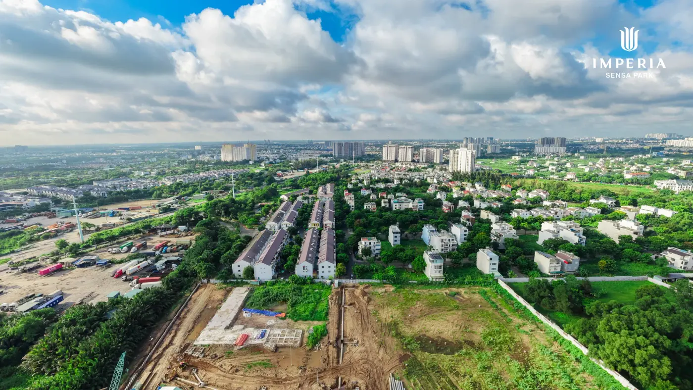 Hướng Nam từ độ cao tầng 25